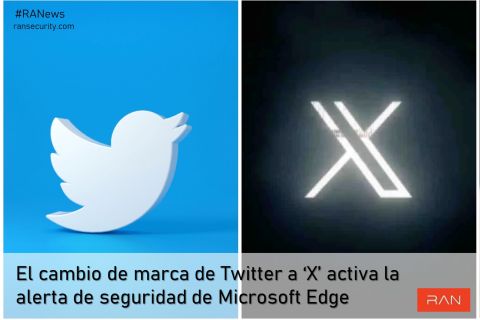 El cambio de marca de Twitter a ‘X’ activa la alerta de seguridad de Microsoft Edge