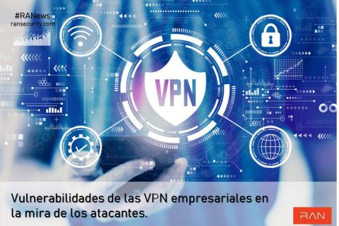 Vulnerabilidades de las VPN empresariales en la mira de los atacantes