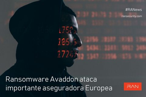 Ransomware Avaddon ataca importante aseguradora Europea