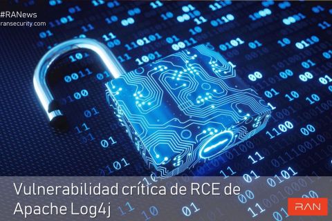 ALERTA RAN: Vulnerabilidad critica de RCE de Apache Log4j